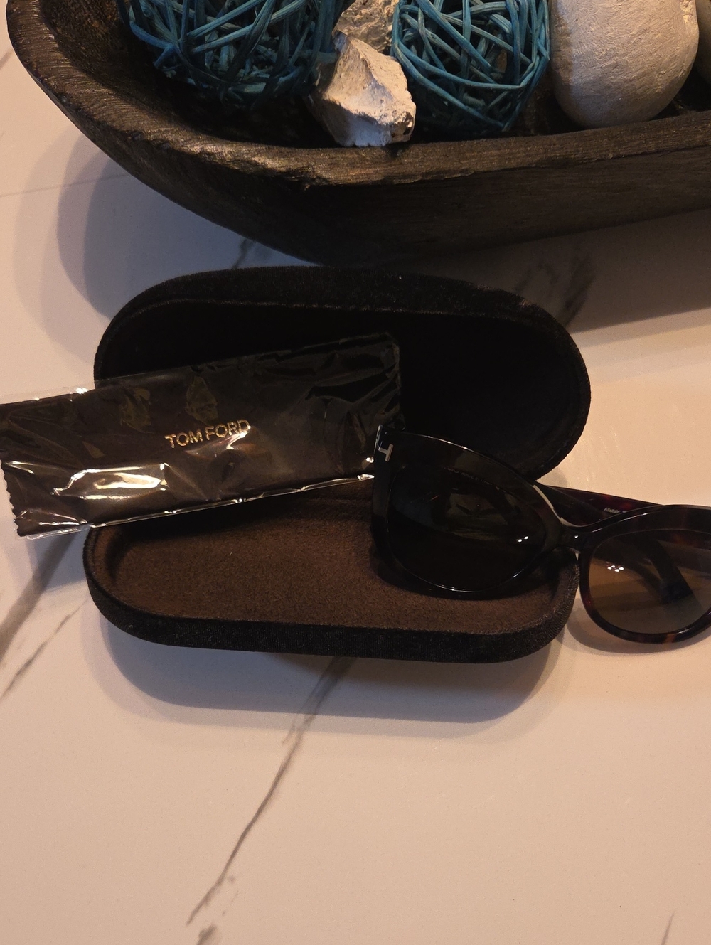 Tom Ford Black Women's Oversized Sunglasses
